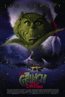 Theatrical poster for How The Grinch Stole Christmas